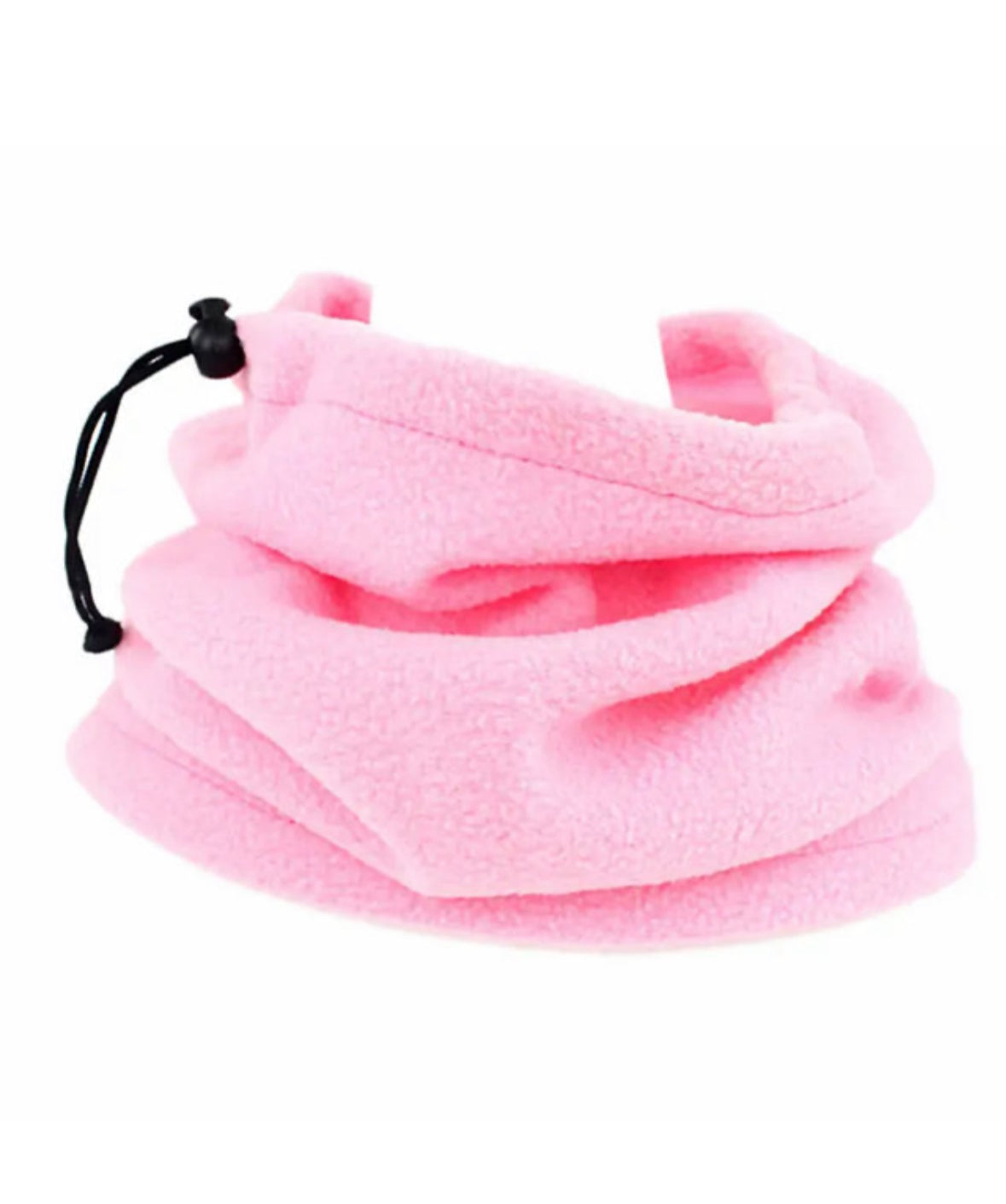 Cuello Cubrebocas de Tela Afelpada para Adultos