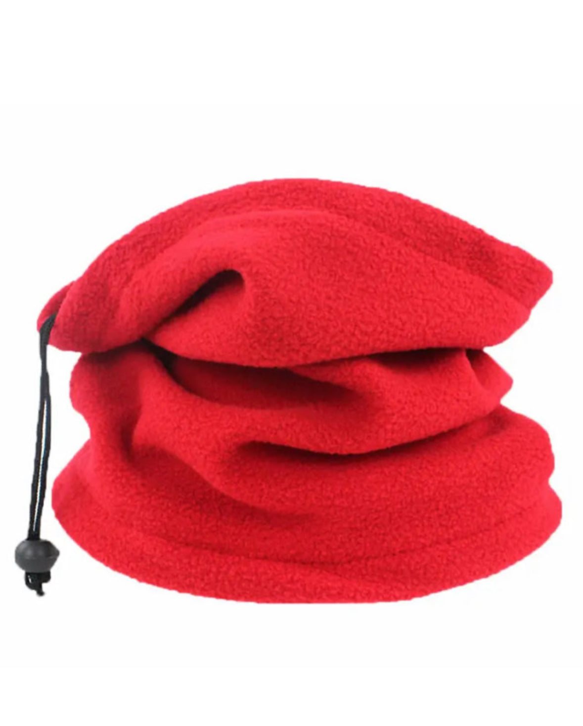 Cuello Cubrebocas de Tela Afelpada para Adultos