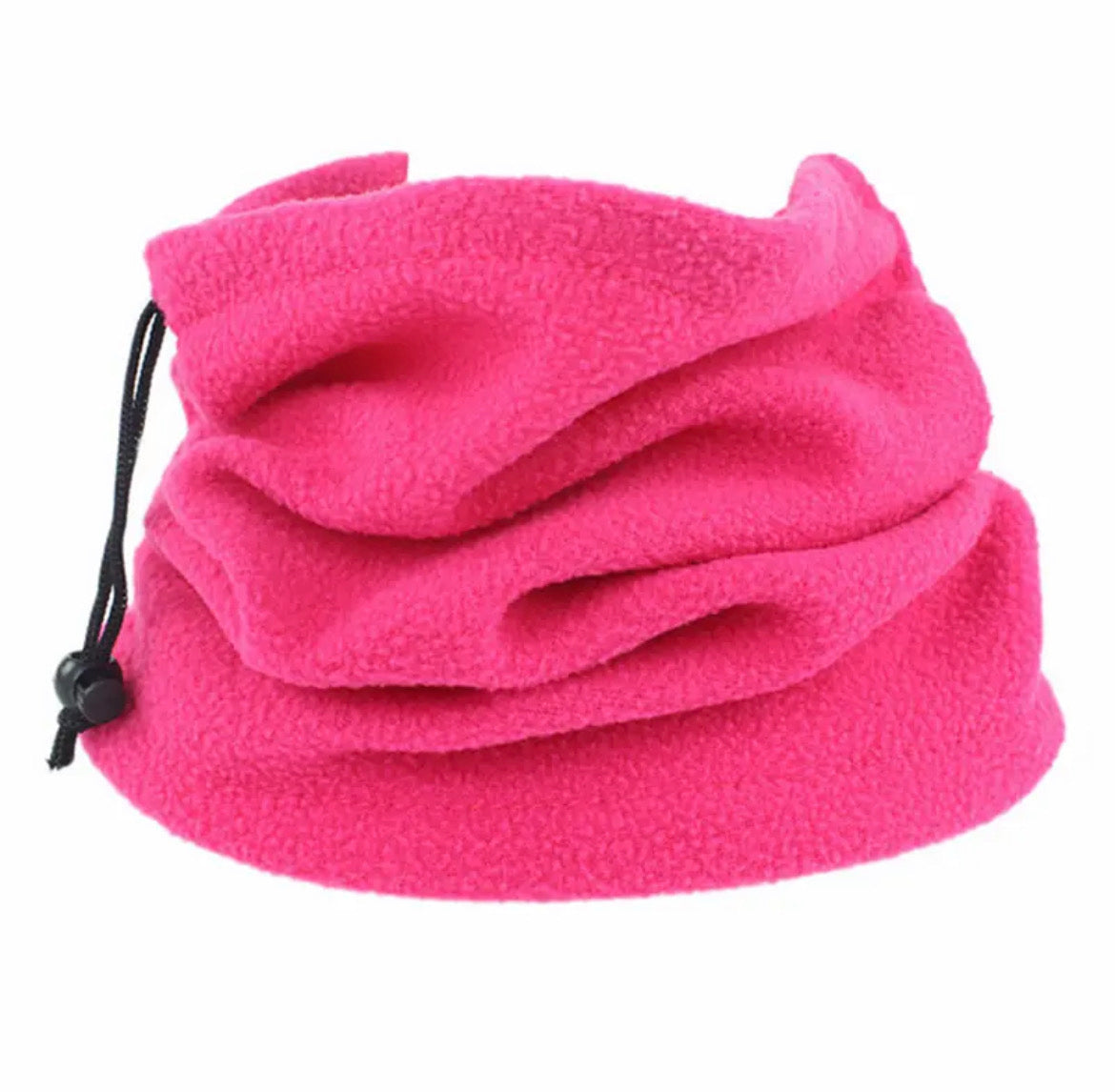 Cuello Cubrebocas de Tela Afelpada para Adultos