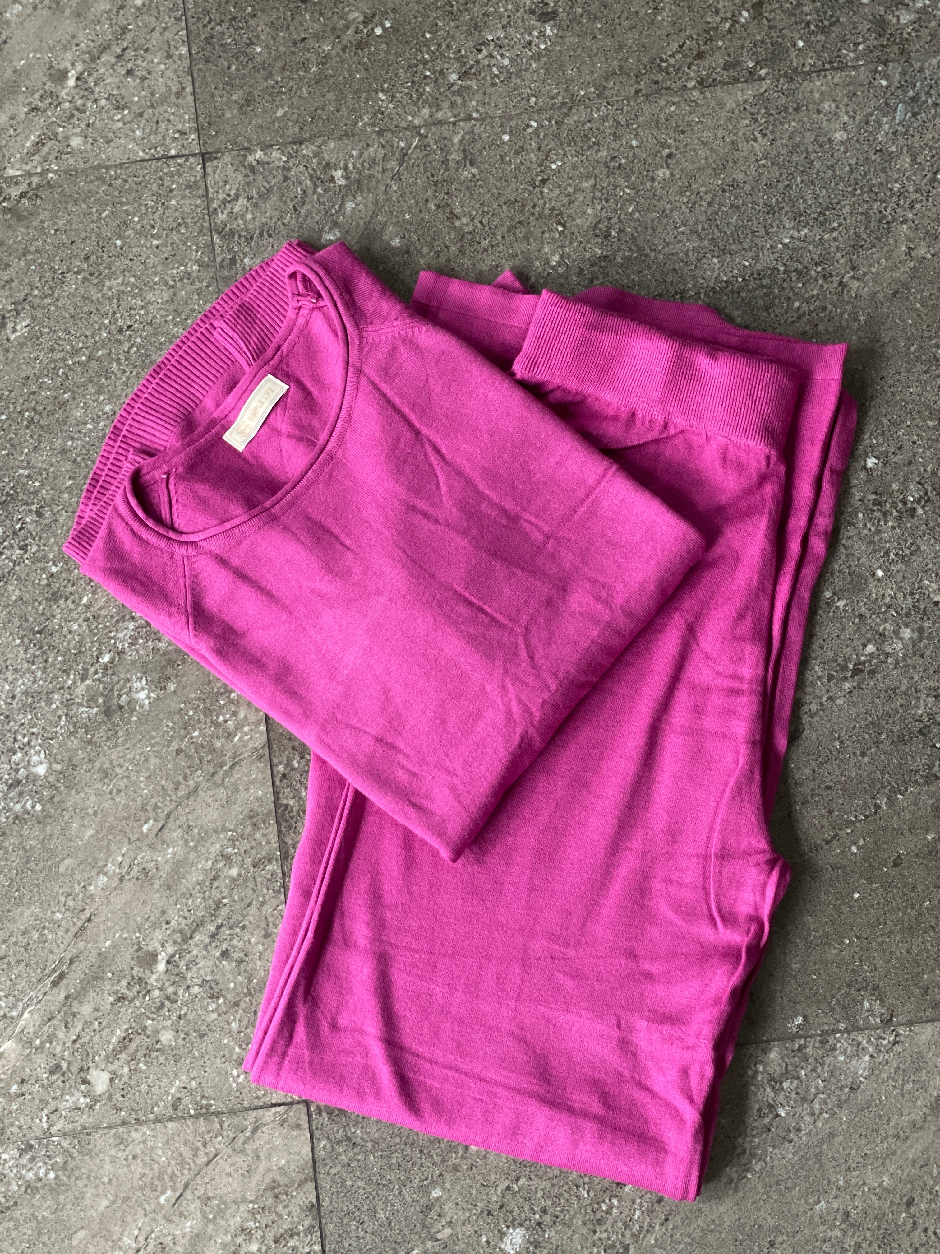 Conjuntos Loungewear Cuello Redondo