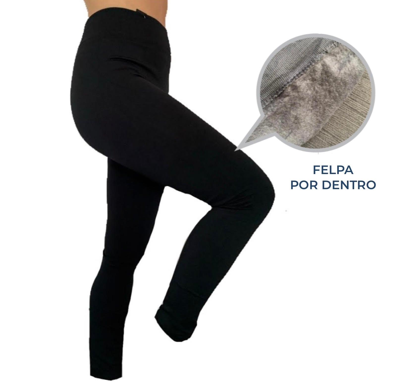 Pantalones Leggings Afelpados Adulto